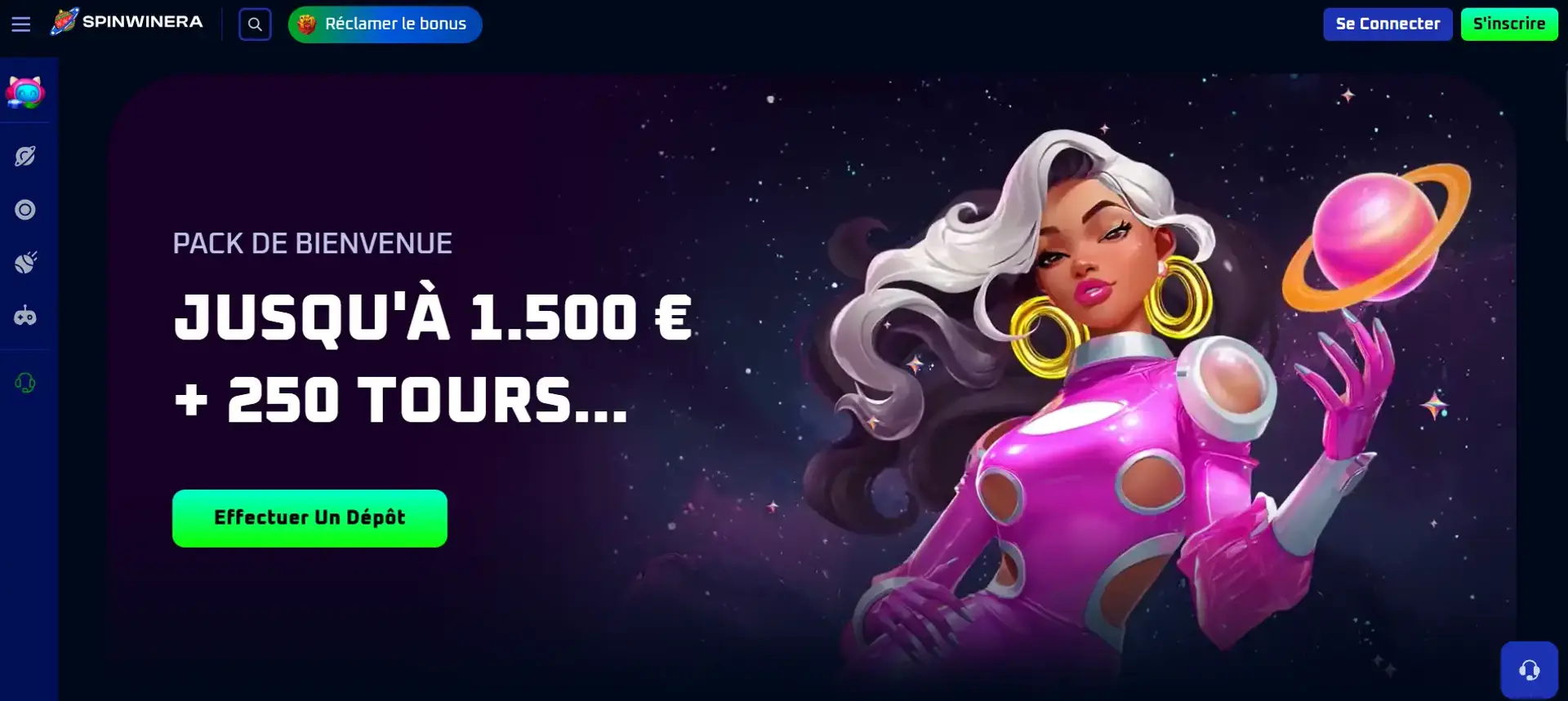 Spinwinera Casino Screenshot